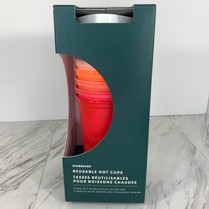 Starbucks Limited Edition Holiday 2019 Reusable Hot Cups